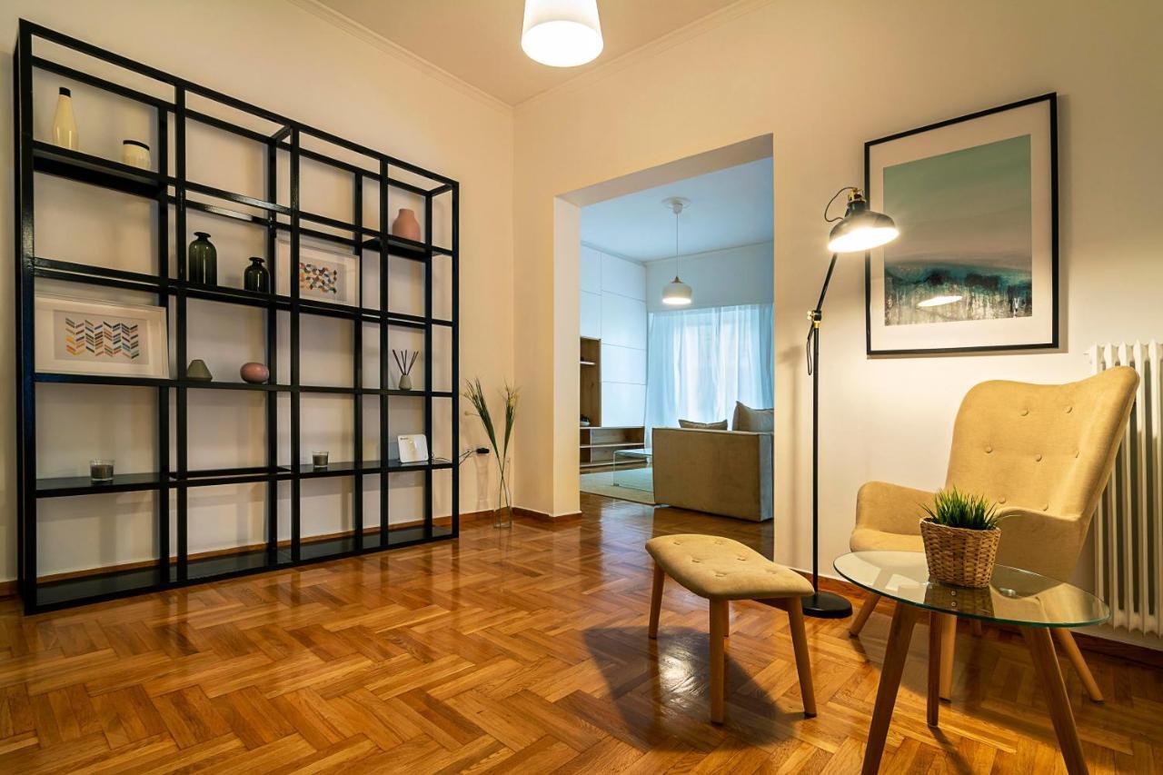 Elegant, Spacious & Minimalist Aptm W/Balcony Apartment Athens Luaran gambar