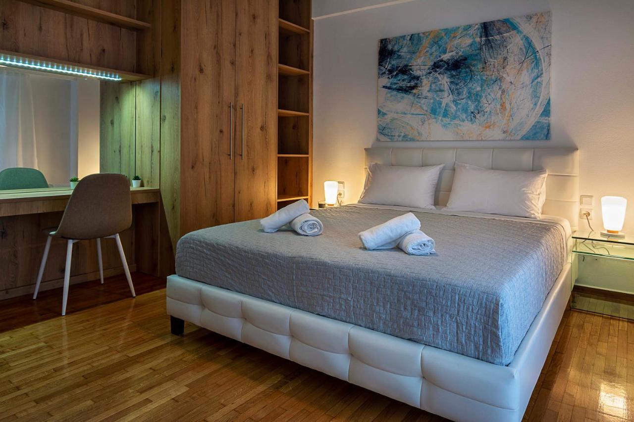 Elegant, Spacious & Minimalist Aptm W/Balcony Apartment Athens Luaran gambar