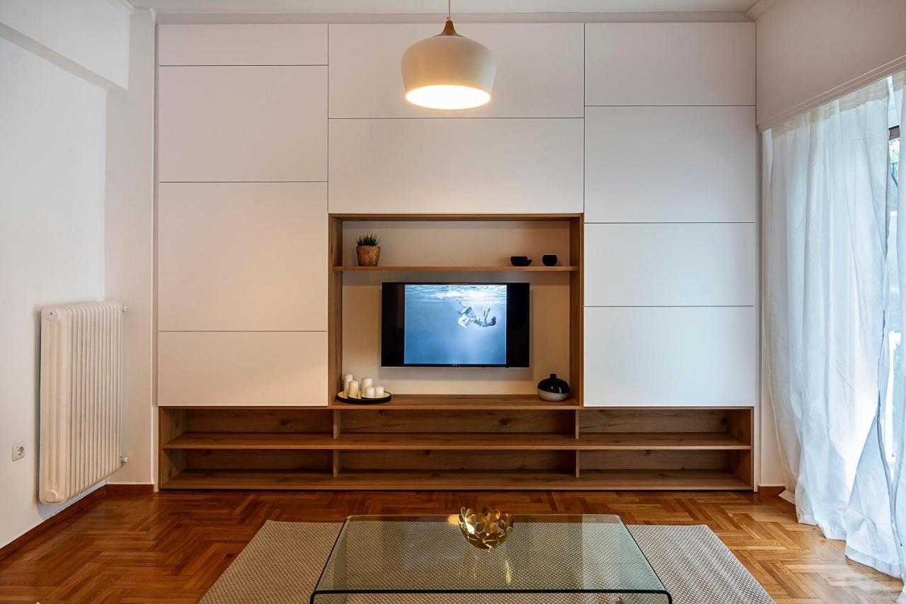Elegant, Spacious & Minimalist Aptm W/Balcony Apartment Athens Luaran gambar