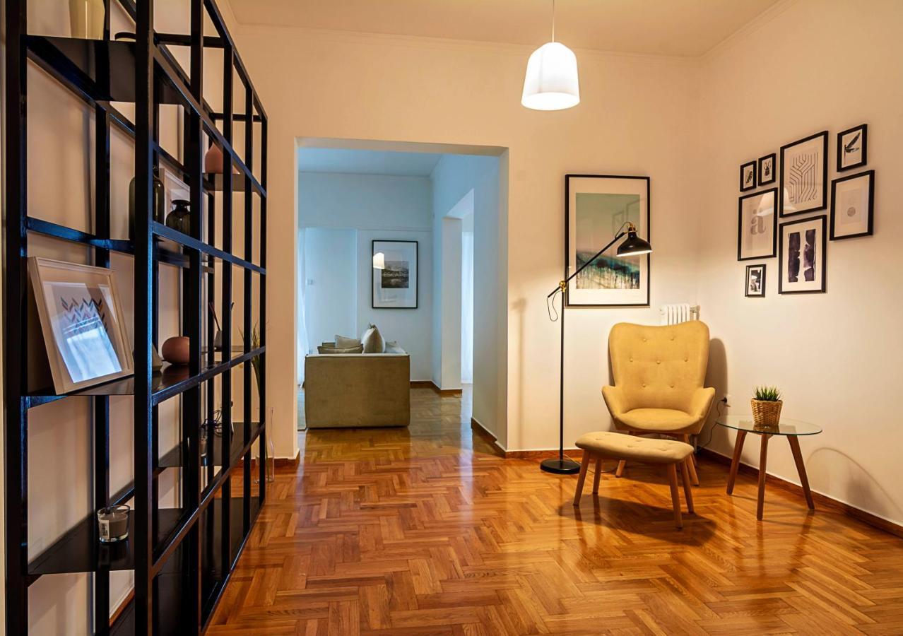 Elegant, Spacious & Minimalist Aptm W/Balcony Apartment Athens Luaran gambar